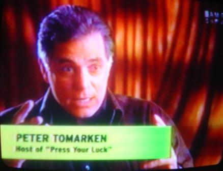 Peter recalling his senses during the Larson spins.